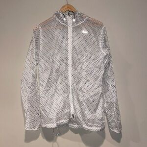 Nike Running coat polka dot size large womens